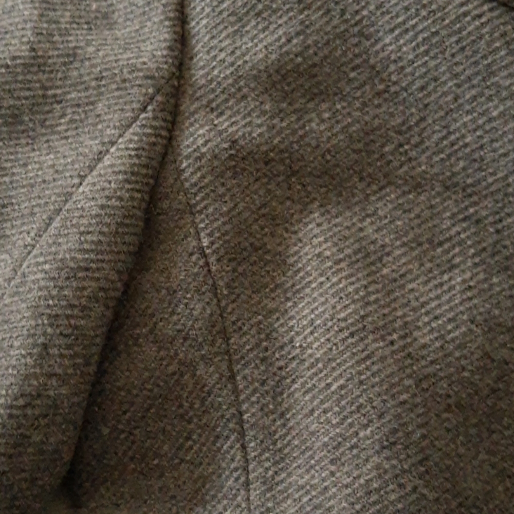 SPORTMAX Wool Alpaca Blend Trench Jacket Size 8/42 - Picture 15 of 16